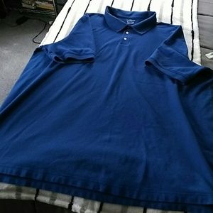 Men's Croft&Barrow blue polo size 4xb